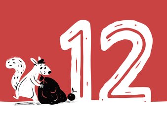 Illustration zum SONNENTOR Tee Adventkalender - Türchen 12 | © SONNENTOR