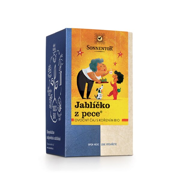 Jablíčko z pece bio 45 g, porc. dvoukomorový